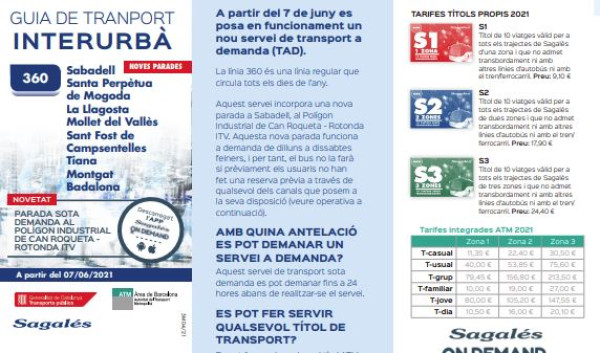 Servei de transport a demanda